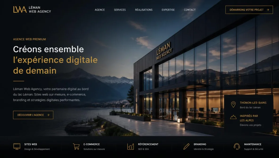 Agence web VisiCraft Thonon-les-Bains lac Léman Haute-Savoie