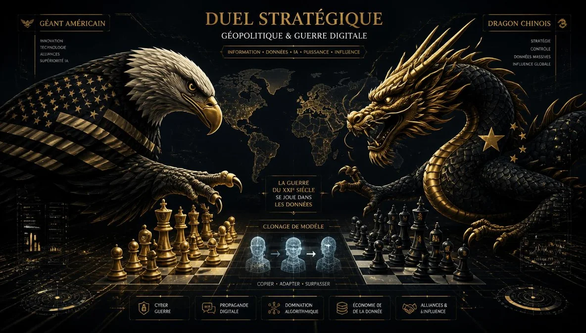 Anthropic Alibaba guerre clonage IA géopolitique 2026