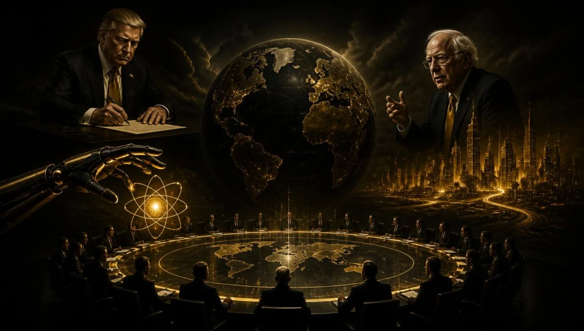 Gouvernance mondiale IA Anthropic arms control Sanders