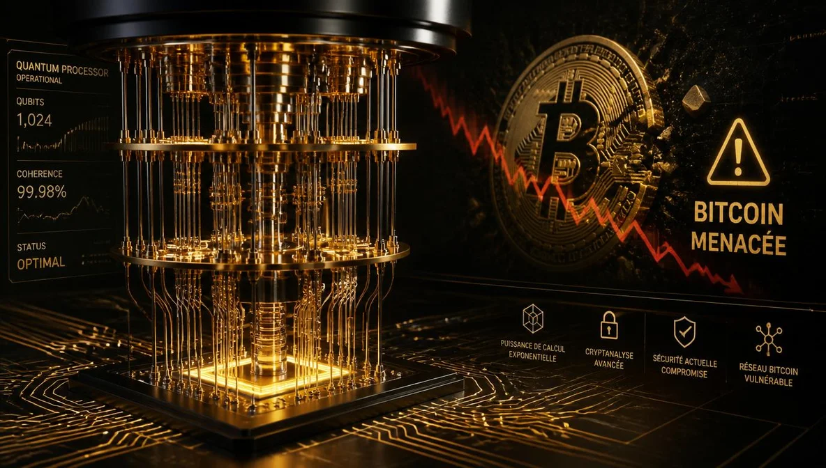 Informatique quantique Bitcoin menace sécurité cryptographie