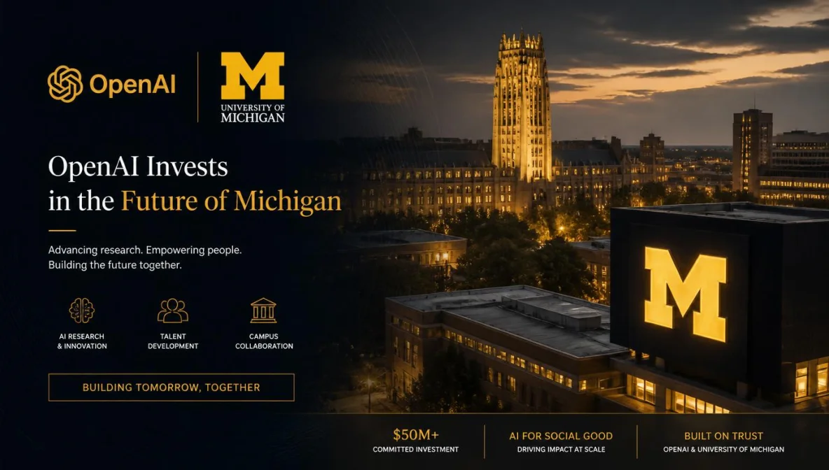 Université du Michigan investissement OpenAI 20M