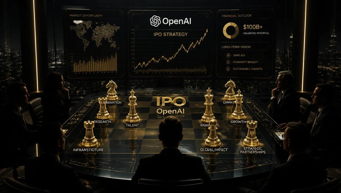 OpenAI IPO recrutement Noam Shazeer Dean Ball, départ Barret Zoph, stratégie santé