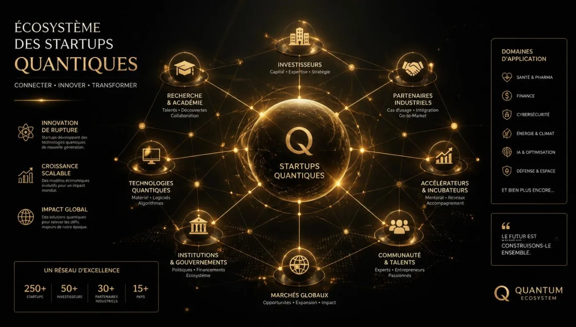 Cartographie des startups deeptech quantique, levées de fonds, écosystème mondial 2026
