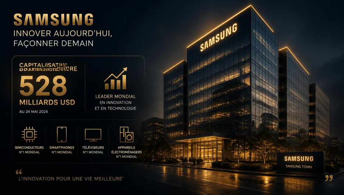 Samsung 1000 milliards capitalisation